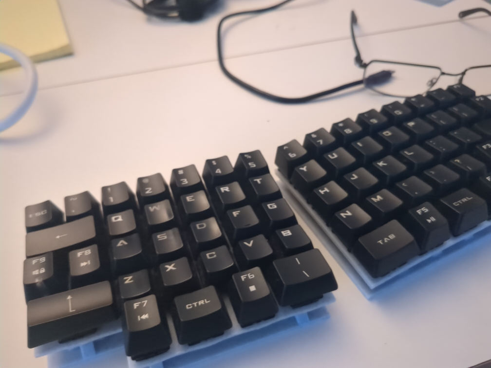 The keyboard itself